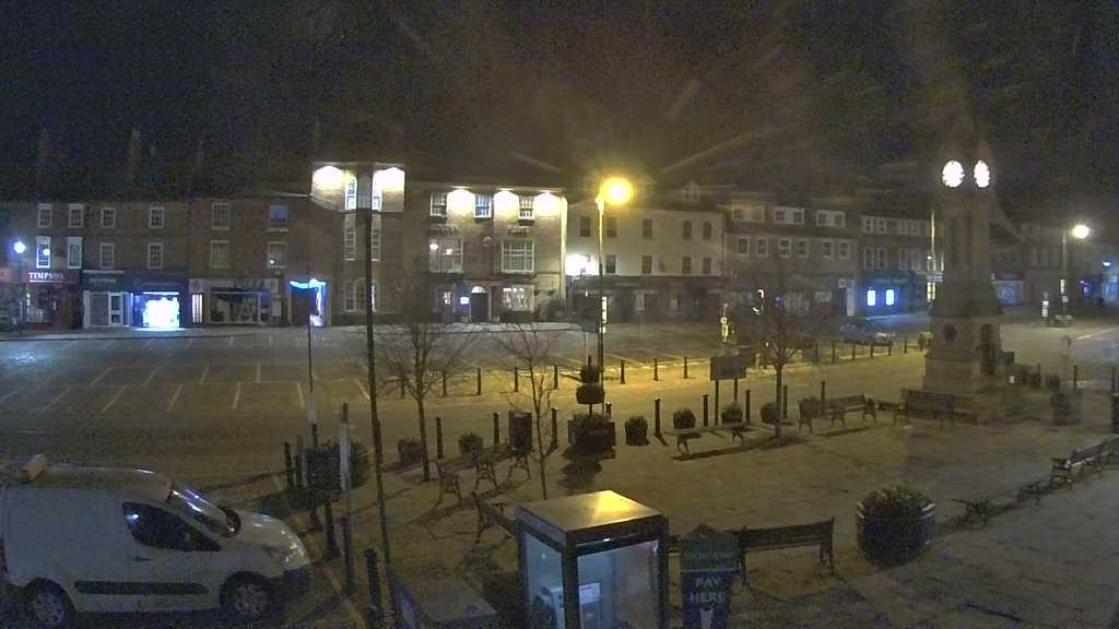 Thirsk webcam overlooking the Market Place